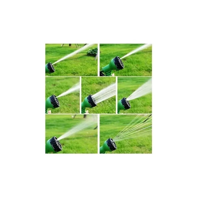 Magic Hose Mangueras Expandibles Jardin Pistolas Aspersor Retractil 30m