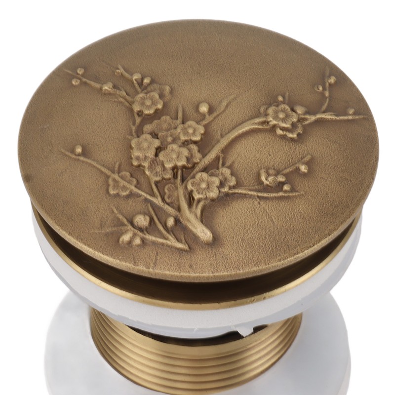 Pop Up Sink Drain Copper Sink Drain Stopper Vessel Vintage