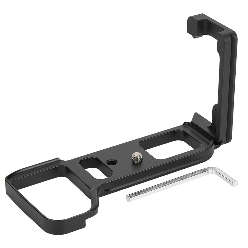 Metal Quick Release L plate Bracket Vertical Hand Grip Holder