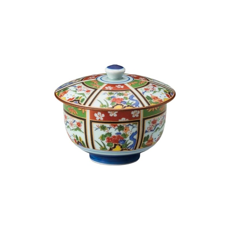 Kinmaitori Sansui Pump with Lid | Sencha with Lid (Arita