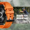 Bandletic Rubber Bands Compatible with Garmin Fenix 7X Pro Band