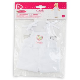 Corolle 9000212190 Dungarees, White, for all 36 cm MaCorolle Dolls, from 4 Years