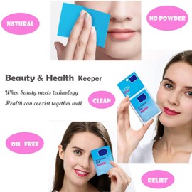 1 Pack Oil Blotting Sheets for Face (60 Sheets) - Oil Absorbing Blotting Papers for Oily Skin, Makeup-Friendly & Portable Oil Wipes