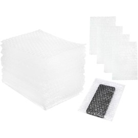Pack of 50 Plastic Bubble Bags Size 20 x 15 cm Protective Packaging for Safe Shipping of Parcels and Protecting Delicate Items. Perfect for Storage and Storage