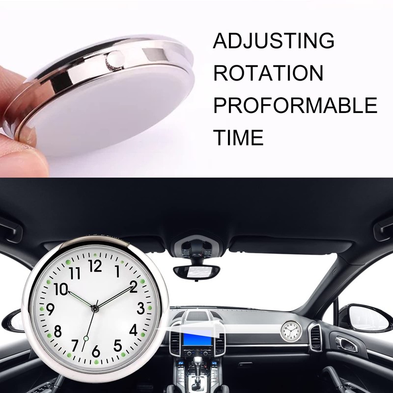 Dashboard Clock, Motorcycle Watches, Mini Vehicle Dashboard Clock, Mini Car