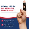 Doctor Developed Finger Splint & Handbook - Trigger Finger, Arthritis,