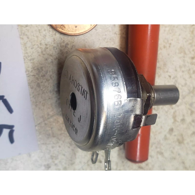 Clarostat New! Clarostat Type J 95876B 10K Linear Panel Potentiometer