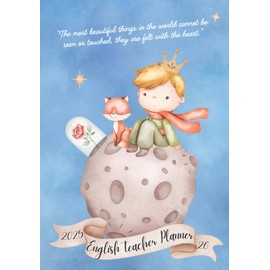 English Teacher Planner 2025 2026: Agenda docente per i professori d'Inglese, settimanale, formato da borsa