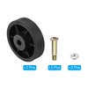 PATIKIL 4.6" Air Compressor Wheels, 2 Pack Universal Air Compressor