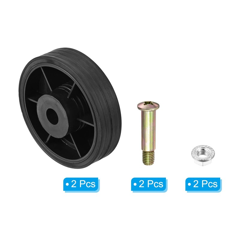 PATIKIL 4.6" Air Compressor Wheels, 2 Pack Universal Air Compressor
