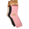4 Pairs of Alpaca Socks, Wool for Men and Women,