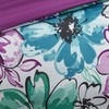 Intelligent Design Comforter Set Vibrant Floral Design, Teen Bedding for