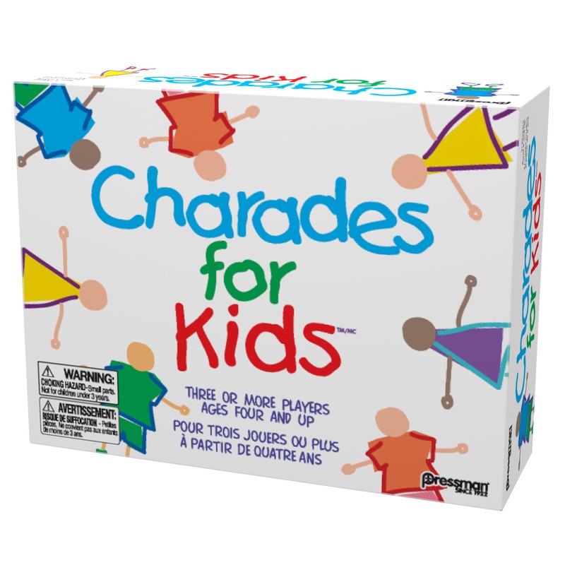 Pressman Charades for Kids - Bilingual