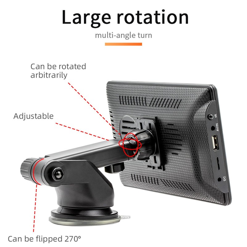 docooler Portable Car MP5 Player with 7 Inch HD Screen