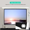 60100 Inch 16:9 HD Projector Screen, Foldable and Portable, Ultra