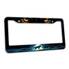 Wolf License Plate Frame Wolf Pack Moon Ferocious Animal License