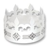 folia 23309 Children's Crowns Cardboard Assorted Models, White