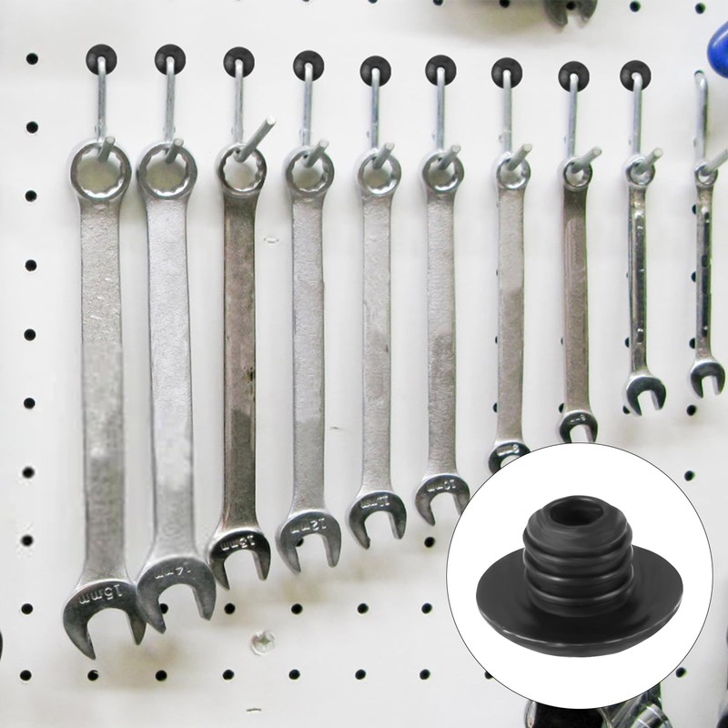 180pcs Pegboard Hook Locks, Peg Board Hook Stoppers Fit for