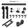 EaseLife 8 FT Sliding Barn Door Track and Handle Hardware