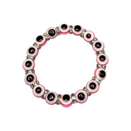 VIE Evil Eye Bracelet, Pink