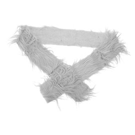 KOMBIUDA 1roll Gnome Beard Accessories Faux Fur Pre-Cut Gnome Beard for Crafting for Christmas Weddings and Special Occasions