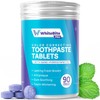 Purple Toothpaste Tablets with Nano Hydroxyapatite - Fresh Breath