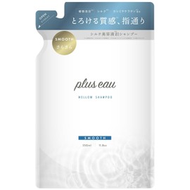 plus eau Mellow Shampoo & Conditioner, Smooth, White Floral & Pear Scent, Refill, 11.8 fl oz (350 ml)