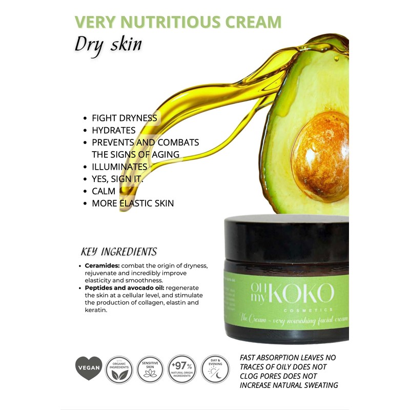 Moisturising Face Cream for Dry Skin Hold and Night 40ml
