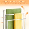 Free Standing Towel Racks for Bathroom, 3 Tier Stainless Steel