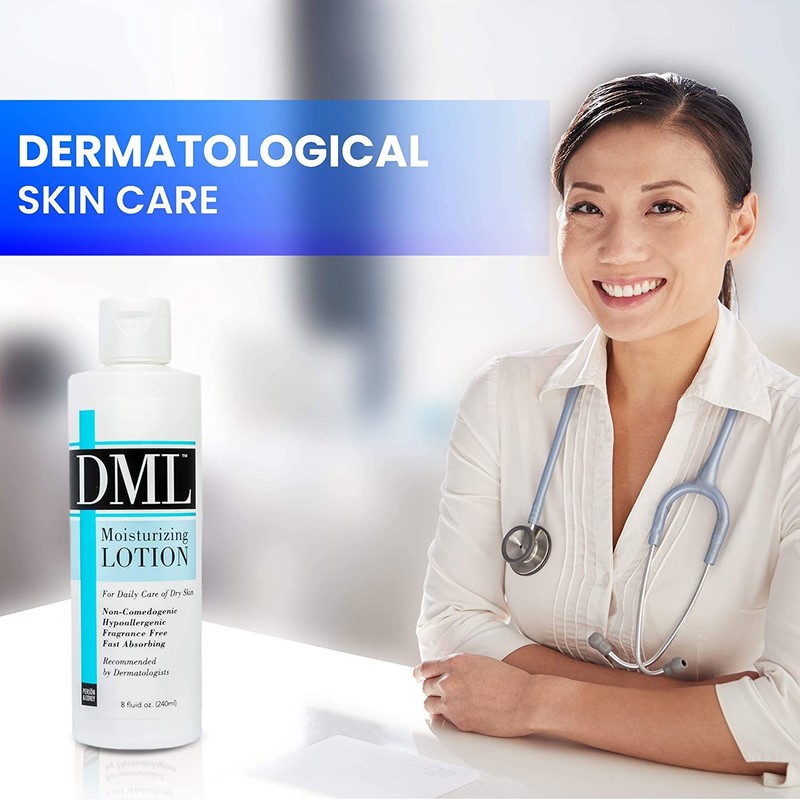 DML Moisturizing Lotion 8 oz (Pack of 3)