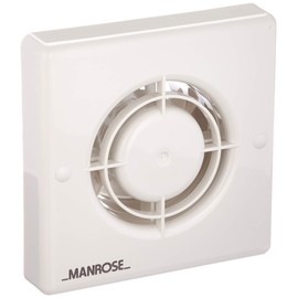 Manrose 100mm (4") XF100H Humidistat Bathroom Fan