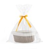Gift Basket Empty, Woven Cotton Rope Basket with Gift Bags