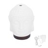 100‑200ml Ceramic Humidifier Buddha Shaped Aroma Diffuser with Night Light