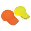 4business Reflective Cap, Safety Cap, Orange for Adults, 5 Panels,