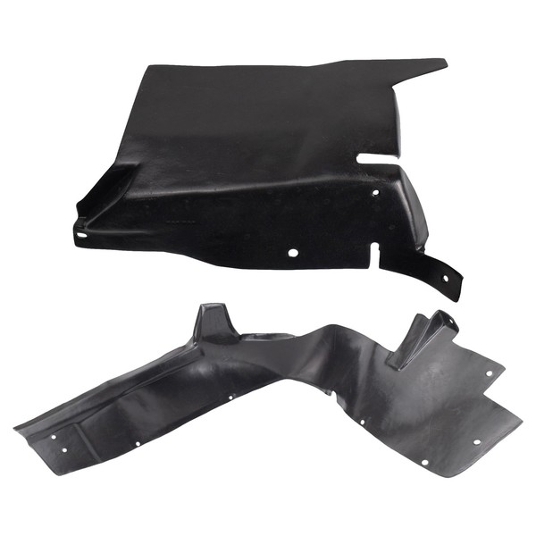 TRQ TRQ Front Inner Fender Liner Set Compatible with 2004-2007