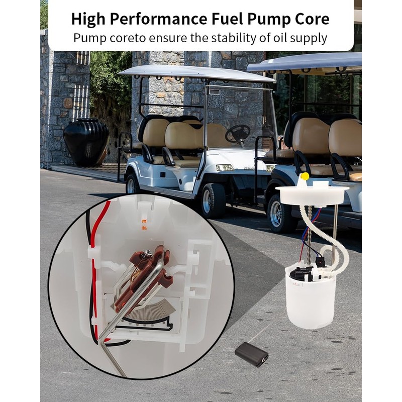 WZruibo 105043401 Fuel Pump Assembly Compatible With Club Car Golf