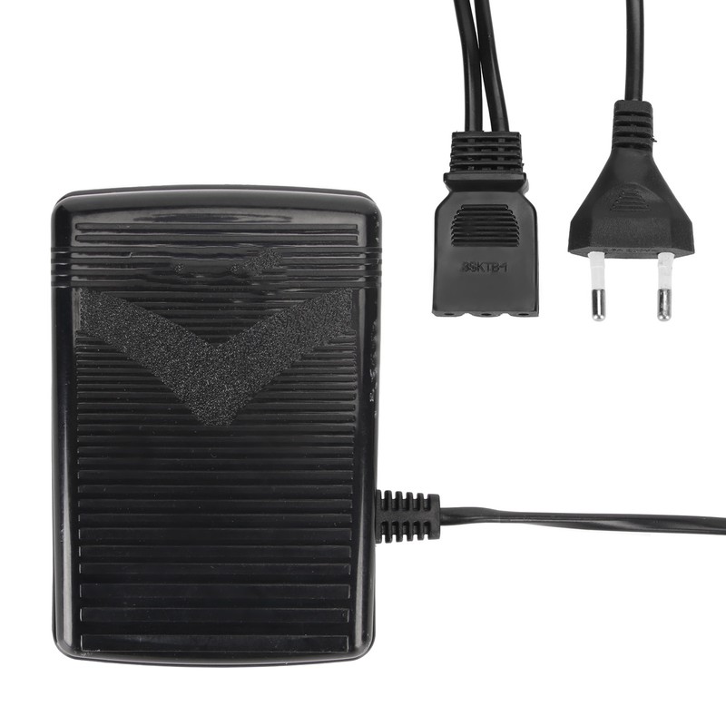 Sewing Machine Foot Pedal with Power Cord Skid Resistance Pad