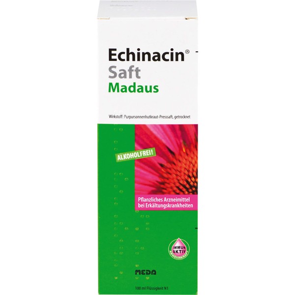 Echinacin Saft Madaus bei Erkätungskrankheiten, 100 ml Solution