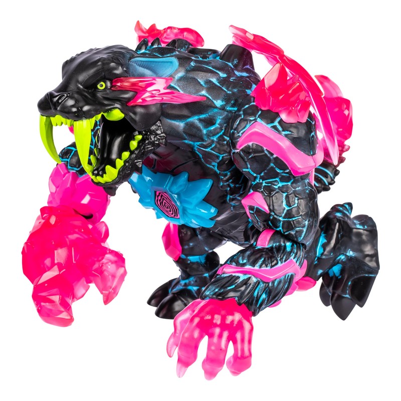 MrBeast Lab Apex Beast Neon Panther Collector Figure, Standing at