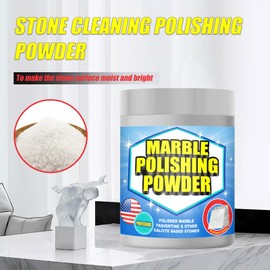 EyaeyaO Marble Polishing Powder & Compound - Granite Countertop Polish, Etch & Scratch Remover, Stone Cleaning Powder & Cleaner for Marble Polish & Restoration - 8 oz