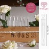 WeddingTree Bolle di Sapone per Matrimonio 24 Flaconcini con Manico
