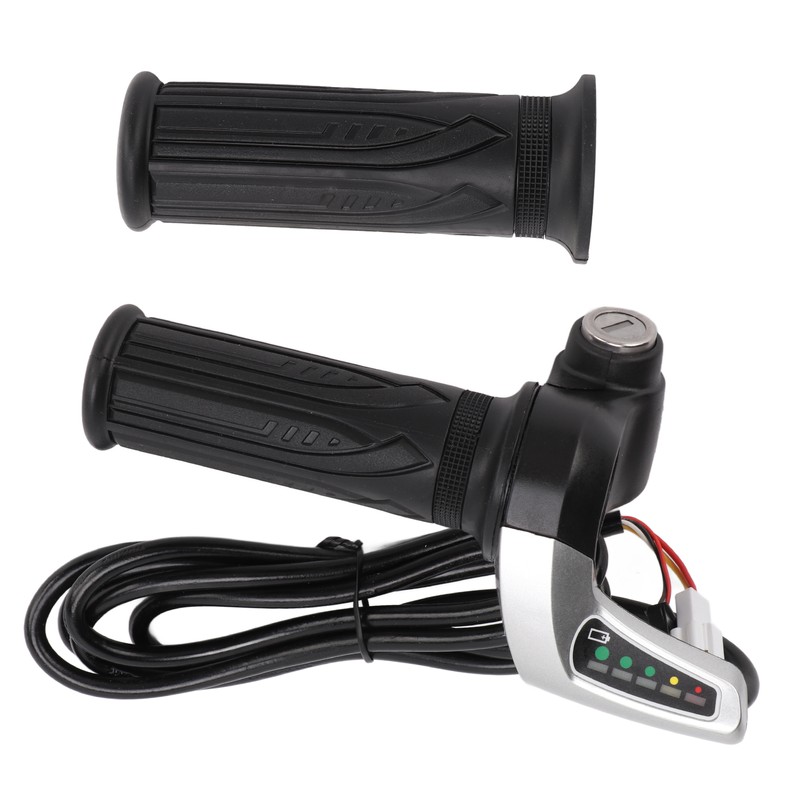 1 Pair Electric Bike Throttle Grip Universal Electric Scooter Wire
