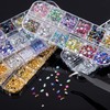 Nail Art Rhinestone Nail Art Rhinestone Kit 5 Boxes Multi