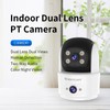 720P Dual-Lens WiFi Indoor Panoramic Camera/Dual-Lens Gun-Dome Linkage/AI Human Detection