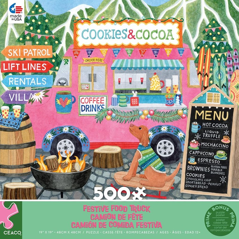 Ceaco - Food Trucks - Festive Food Truck II -