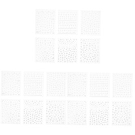 FOMIYES 3sets Unique Nail Art Stickers Set Christmas Manicure Decals Stick Nails for Home Use 6sheets*3