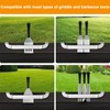10 Inch Griddle Spatula Holder Magnetic Design, Stainless Steel Grill