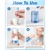 CYOUH Nasal Irrigation System Electric Neti Pot Sinus Rinse Machine,