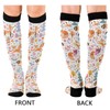 Wusikd Cute Foxes Birds Compression Socks for Women and Men