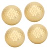 4Pcs Portable High Quality Double Layer Gold Plating Golf Ball